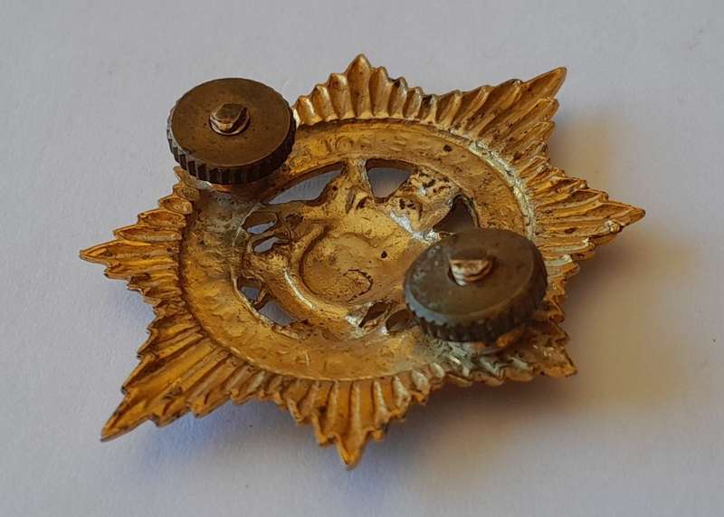 Vintage South African Police Metal Badge. Lugs Intact.