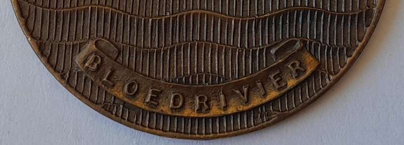 Rare Bloed Rivier (Blood River) 1838 Medal. Issued 1971 For Monument Unveiling.