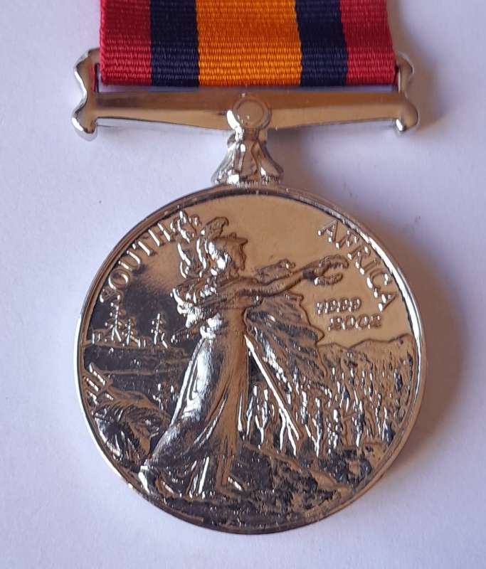 Boer War Centenary 1999-2002 Queen`s South Africa Commemorative Medal. Full-Size.