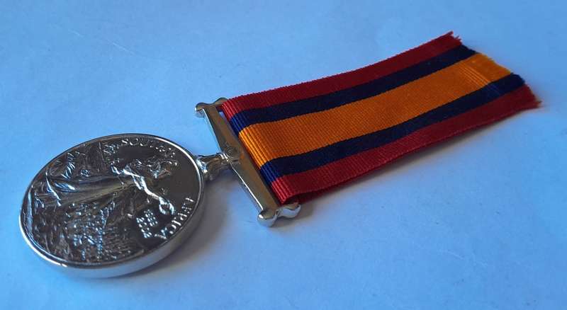 Boer War Centenary 1999-2002 Queen`s South Africa Commemorative Medal. Full-Size.