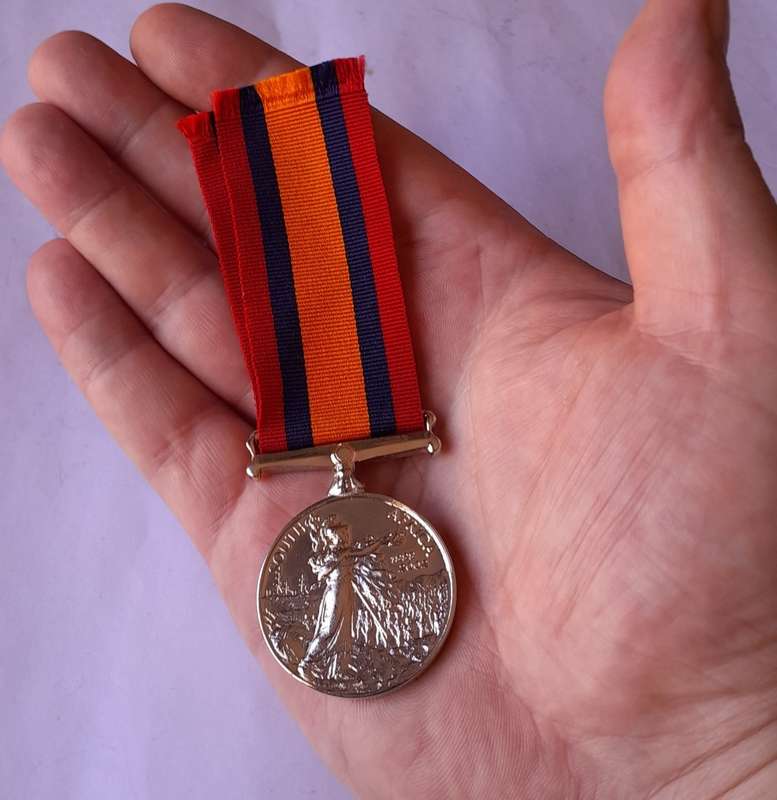 Boer War Centenary 1999-2002 Queen`s South Africa Commemorative Medal. Full-Size.