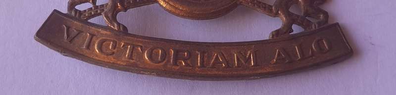 Belgium Royal Army Service Corps Badge.  No Lugs.