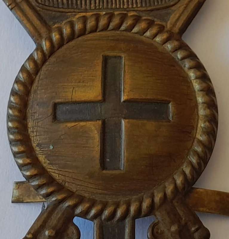 WW2 Italian Fascist Fanteria (Infantry) Cap Badge.