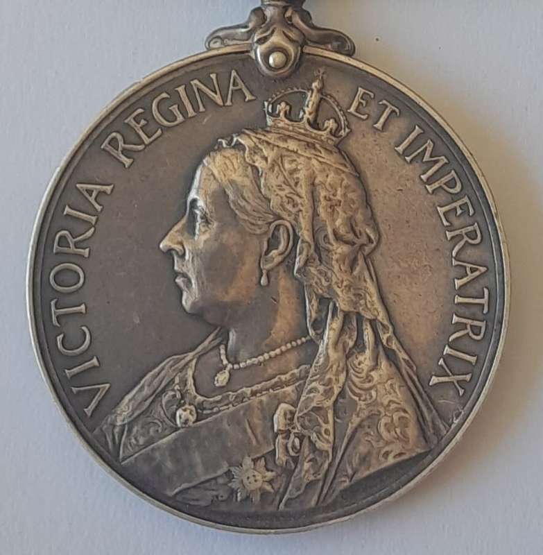 Boer War QSA Medal to `788 R.Q.M SERJT J.W. Wilson. Jo`burg M.R.` (JHB Mounted Rifles).