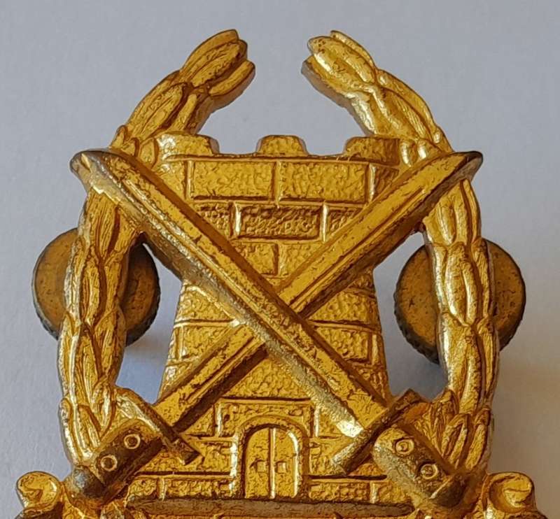 SADF Special Service Corps Cap Badge. Lugs Intact.