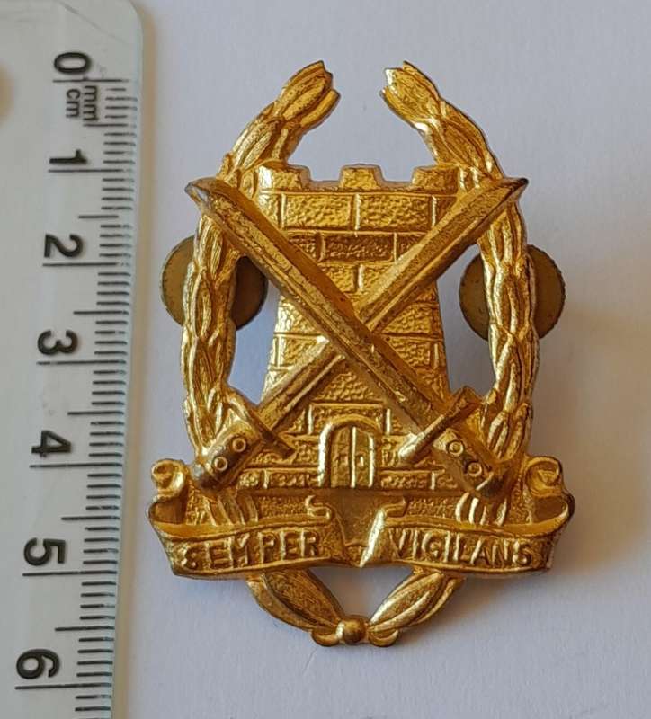 SADF Special Service Corps Cap Badge. Lugs Intact.