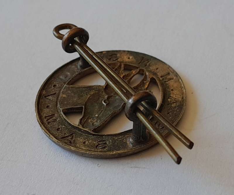 Rare South African Military Nursing Service Badge. Lugs Intact.