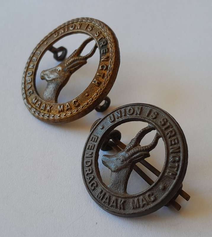 Pair WW2 SA Infantry Badges. Lugs Intact.