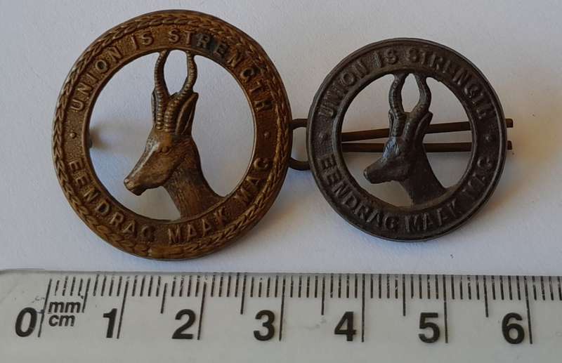 Pair WW2 SA Infantry Badges. Lugs Intact.