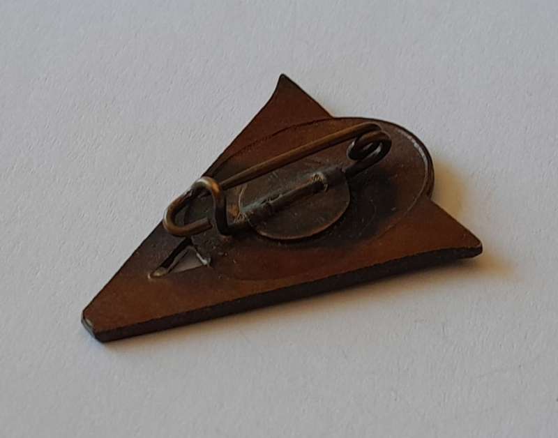 WW2 Jan Smuts Victory Badge. Pin Intact.
