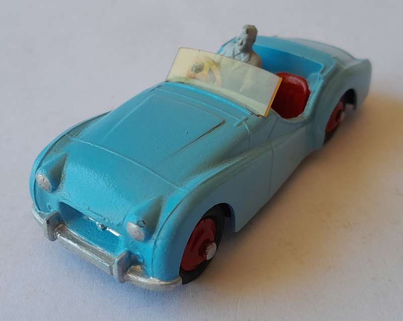 Vintage Dinky Toys Triumph TR2 by Meccano