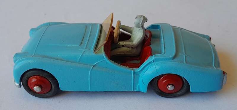 Vintage Dinky Toys Triumph TR2 by Meccano