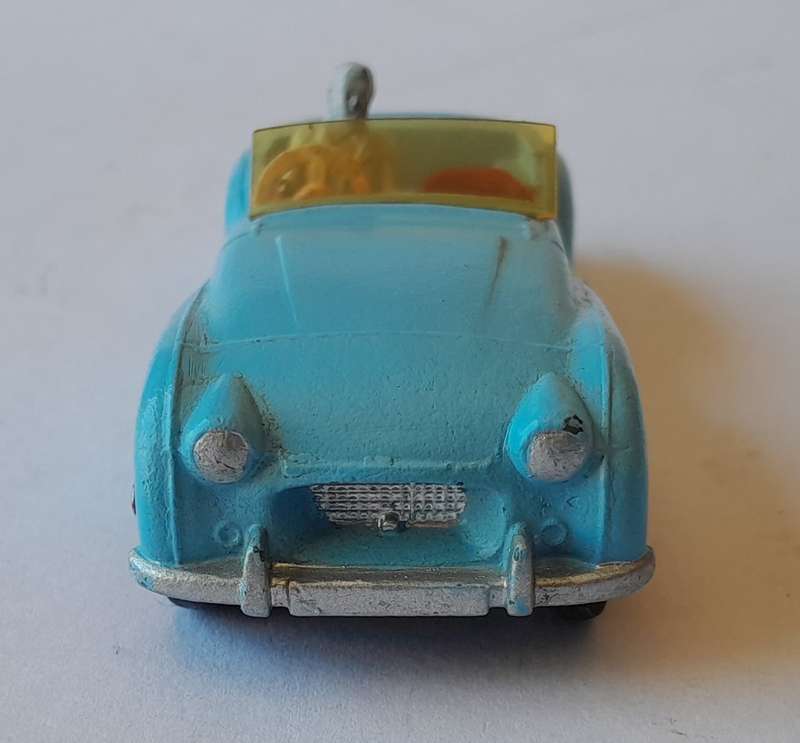 Vintage Dinky Toys Triumph TR2 by Meccano