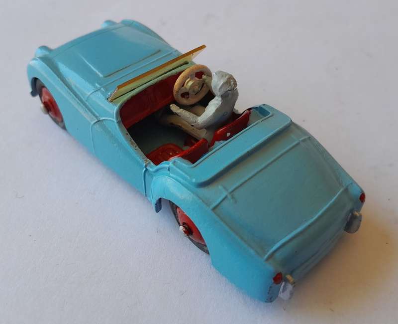 Vintage Dinky Toys Triumph TR2 by Meccano