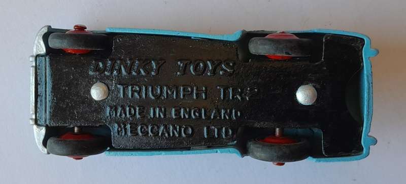 Vintage Dinky Toys Triumph TR2 by Meccano