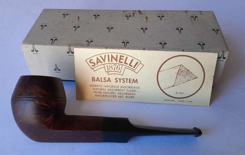 Vintage Savinelli Capitol Bruyere Briar Pipe. Fine Italian Quality.