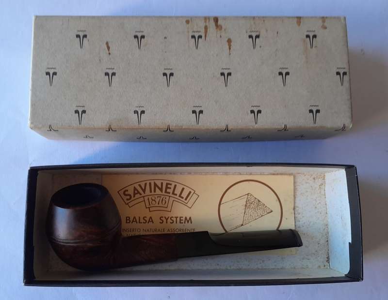 Vintage Savinelli Capitol Bruyere Briar Pipe. Fine Italian Quality.