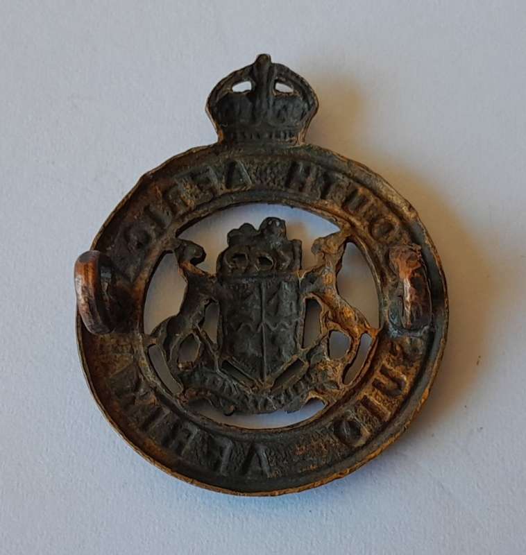Early SA Instructional Corps Badge. Lugs Intact.