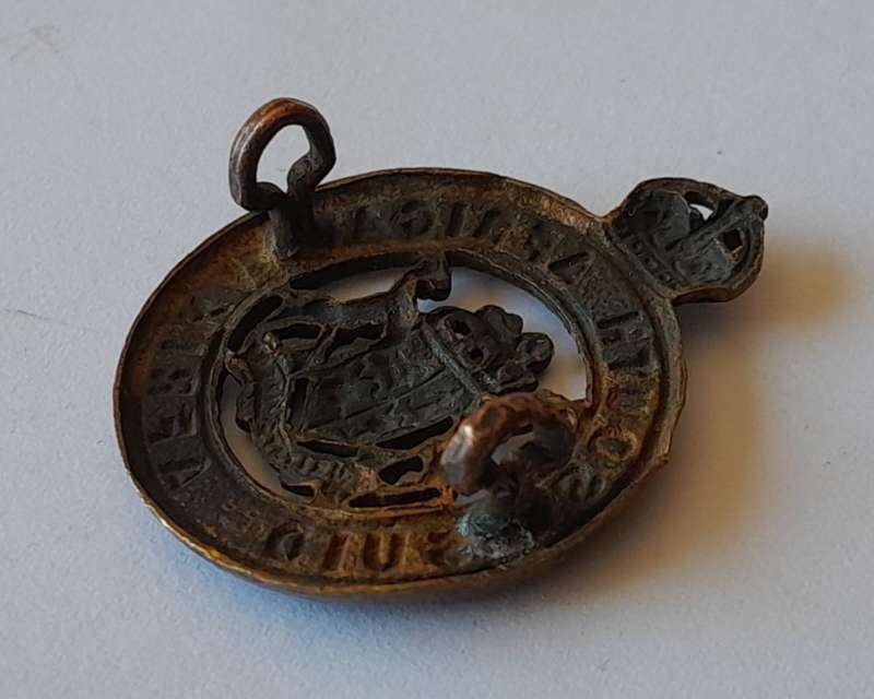 Early SA Instructional Corps Badge. Lugs Intact.