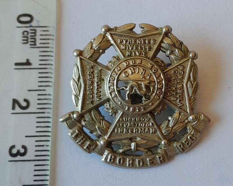 Early The Border Regiment Collar Badge. Lugs Intact.