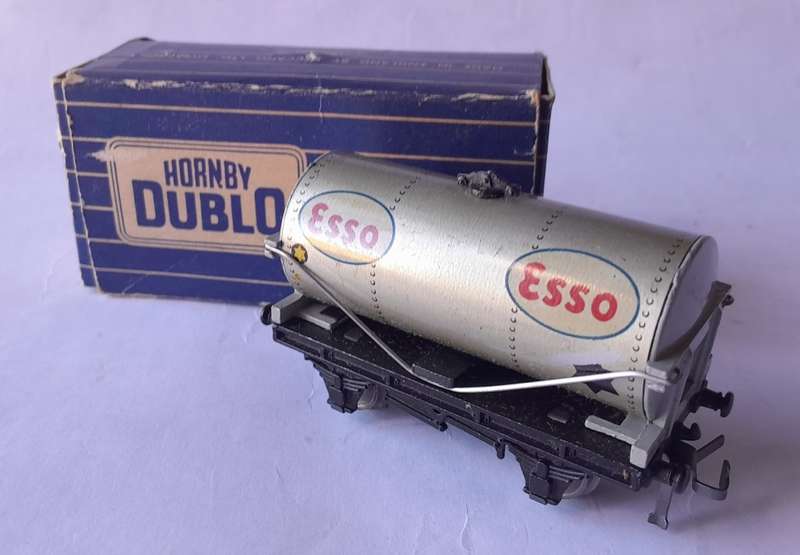 Hornby Dublo D1 Tank Wagon. `ESSO`. No : 32081. Boxed. (Last one).