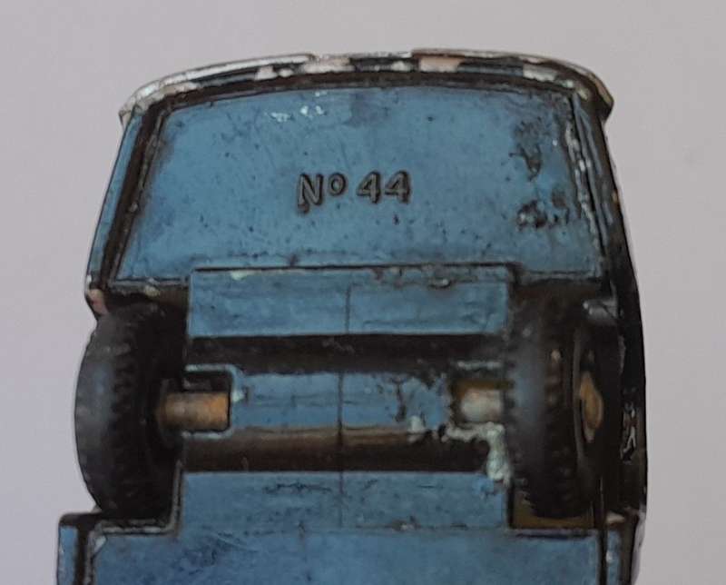 Lesney Matchbox `Rolls Royce Phantom V (No 44)`. 1964-1966.