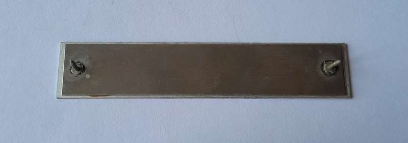 Pre-1994 SADF Name Tag.