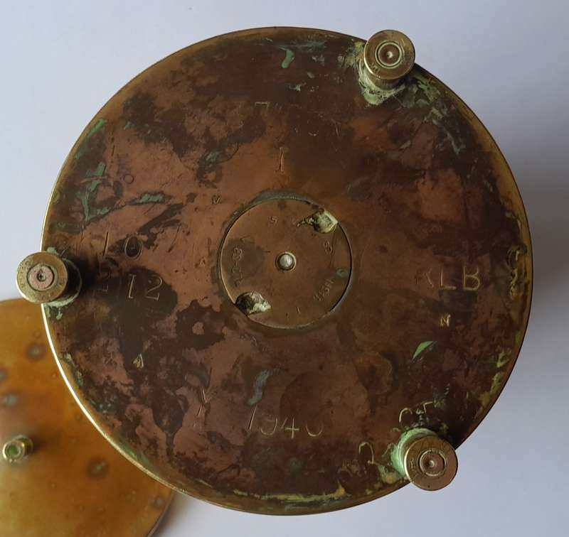 WW2 SA Engineer Corps North Africa Campaign Shell Casing And Bullets Trench Art Set.  1941-1943.