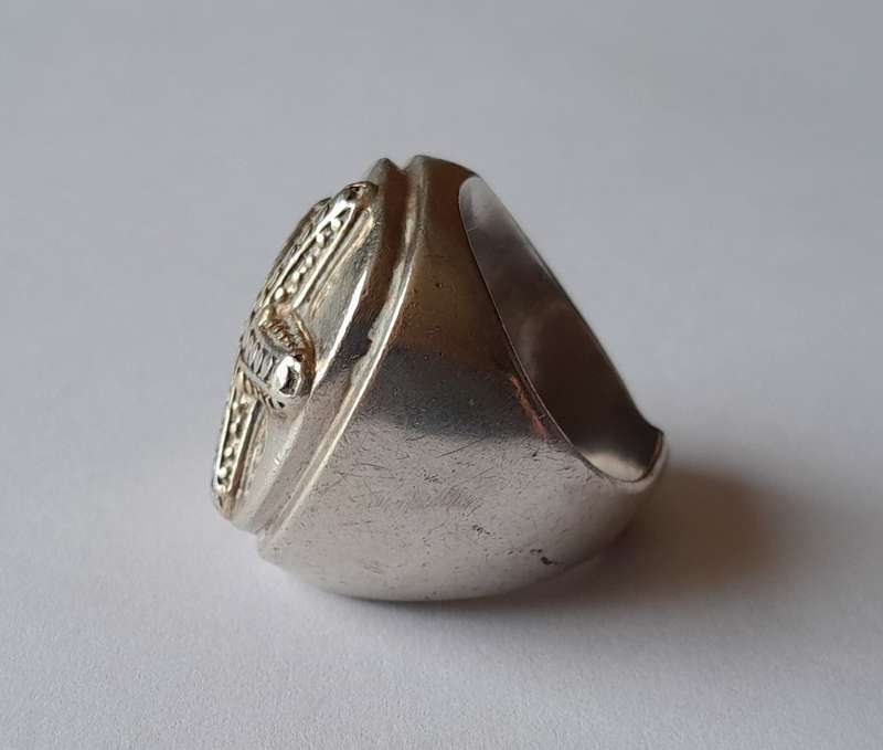 "Reserved" A Designer `Anna Beck` Solid Sterling Silver Starfish Chunky Ring.