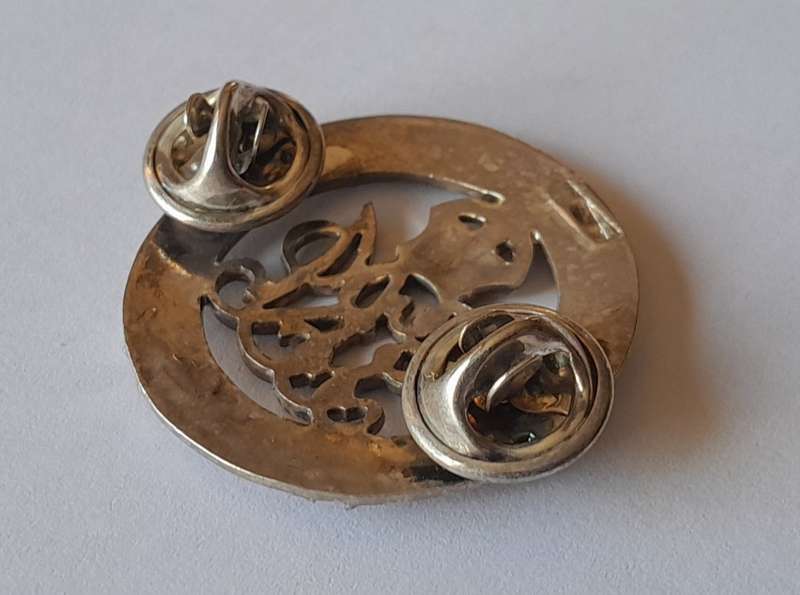 WW1 Silver War Badge "For King and Empire Services Rendered" Replica