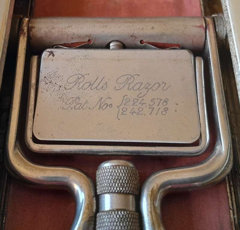 Vintage Rolls Razor Set. Hone, Strop And Shave All-In-One Kit.
