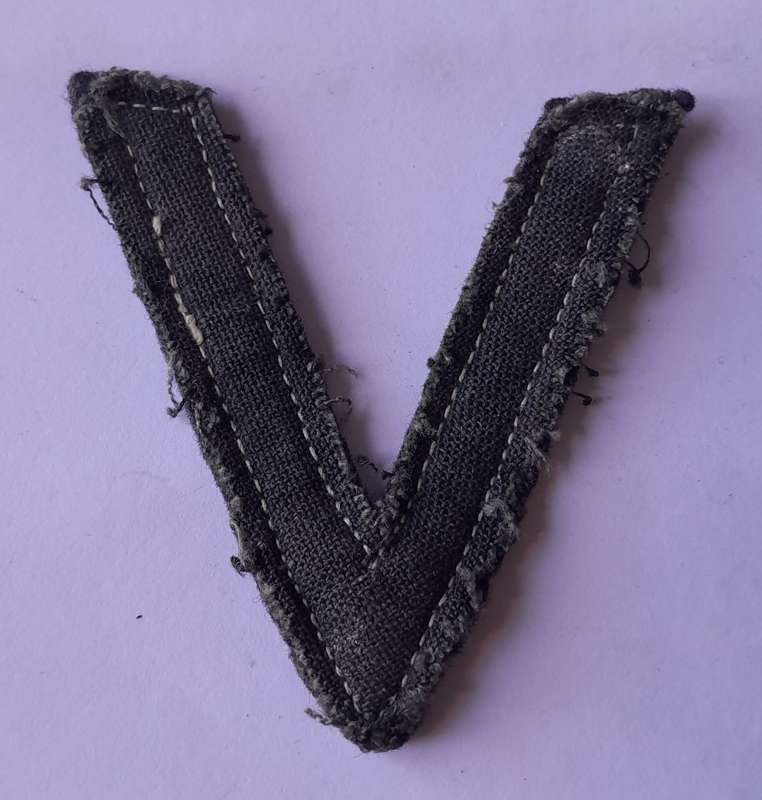 Rare WW2 German Wehrmacht Waffen SS Sturmmann (Stormtrooper) Sleeve Rank.