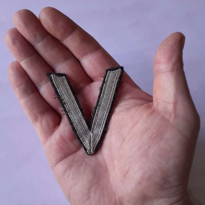 Rare WW2 German Wehrmacht Waffen SS Sturmmann (Stormtrooper) Sleeve Rank.