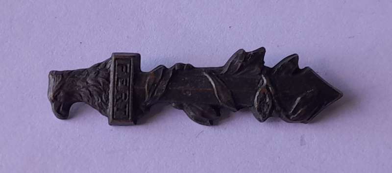 WW2 Italian Gladius Sword `FERT` Citation Medal Clasp.