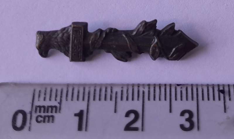 WW2 Italian Gladius Sword `FERT` Citation Medal Clasp.