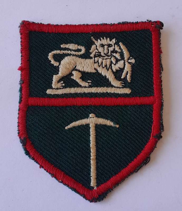 Pair Rhodesian Army Patches (Facing). Bush War (1970`s).