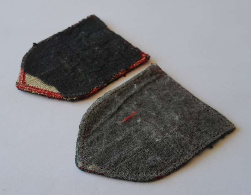 Pair Rhodesian Army Patches (Facing). Bush War (1970`s).