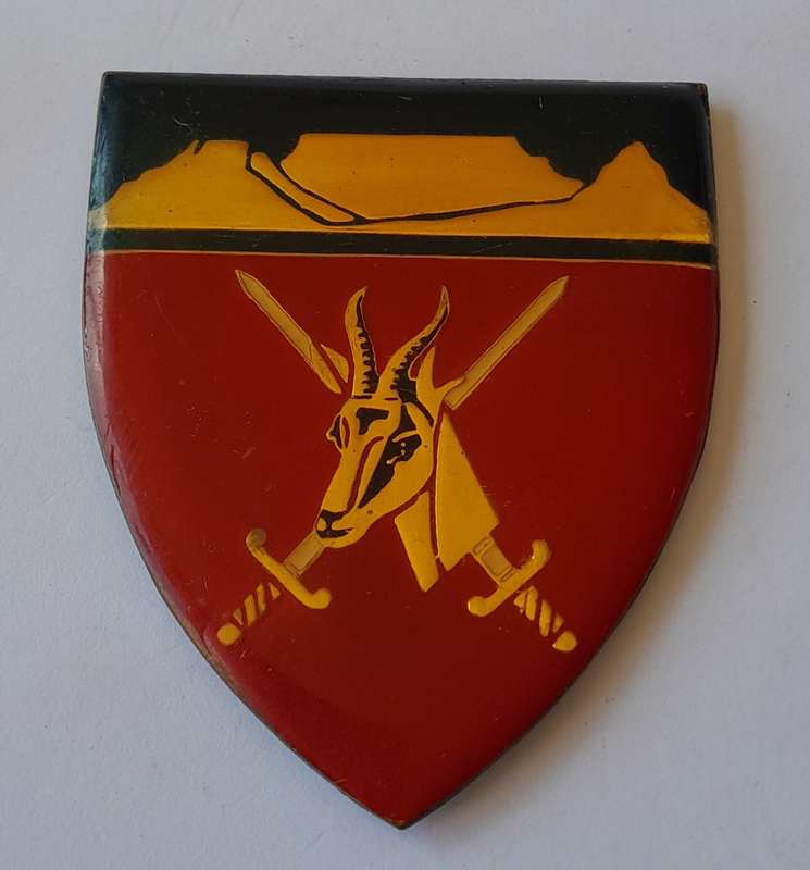 SADF Western Province Command Shoulder Flash. No Pins.