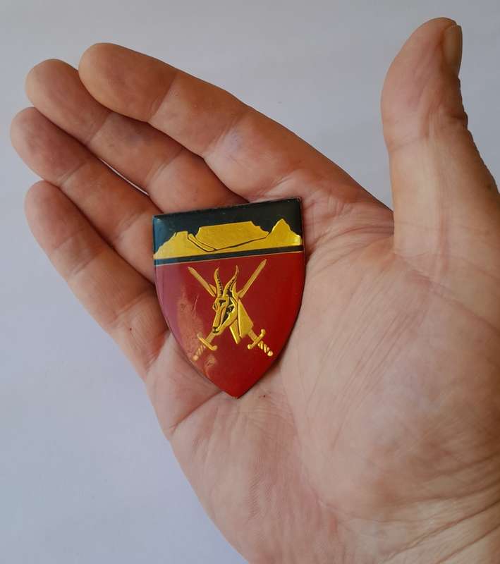 SADF Western Province Command Shoulder Flash. No Pins.