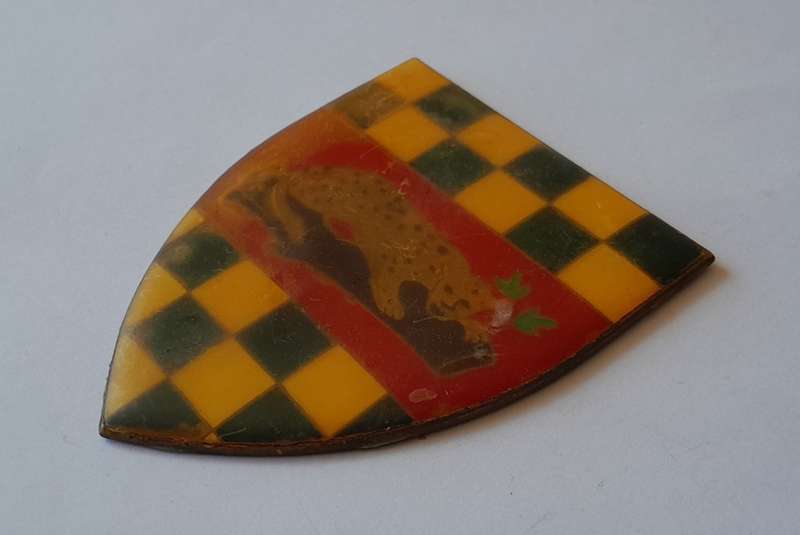 SADF First City / Chief Makhanda Regiment Shoulder Flash. No Pins.