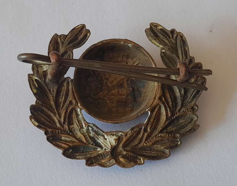 WW2 British Royal Marines Badge. Lugs Intact.