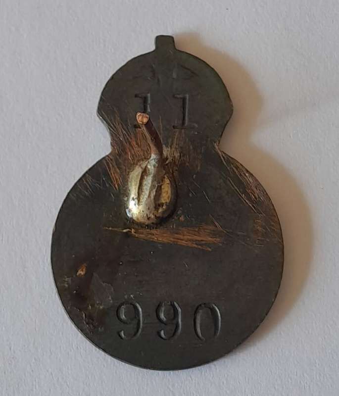 WW2 South African Civilian Protection Service Badge.