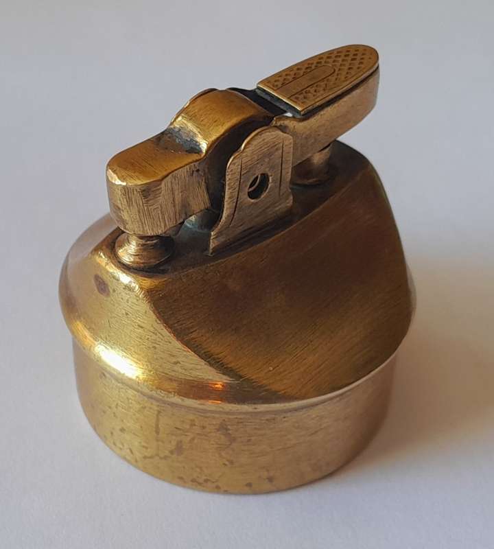 Vintage Brass Table Lighter Insert. Probably `Ronson`.