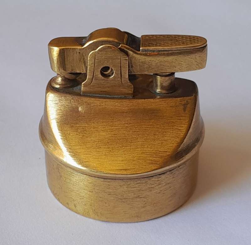 Vintage Brass Table Lighter Insert. Probably `Ronson`.