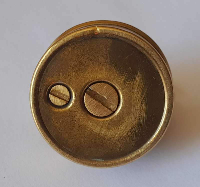 Vintage Brass Table Lighter Insert. Probably `Ronson`.