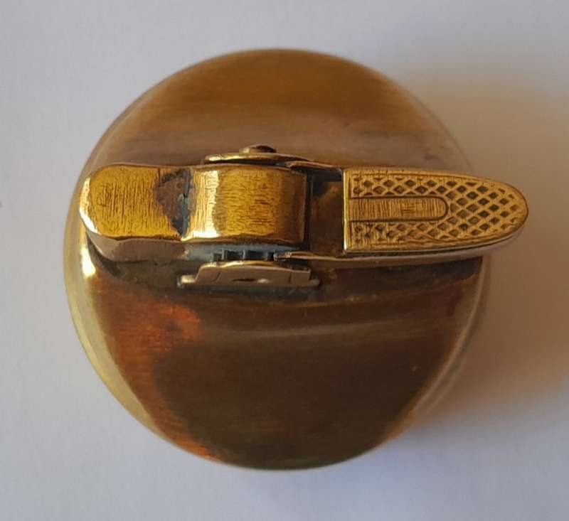Vintage Brass Table Lighter Insert. Probably `Ronson`.
