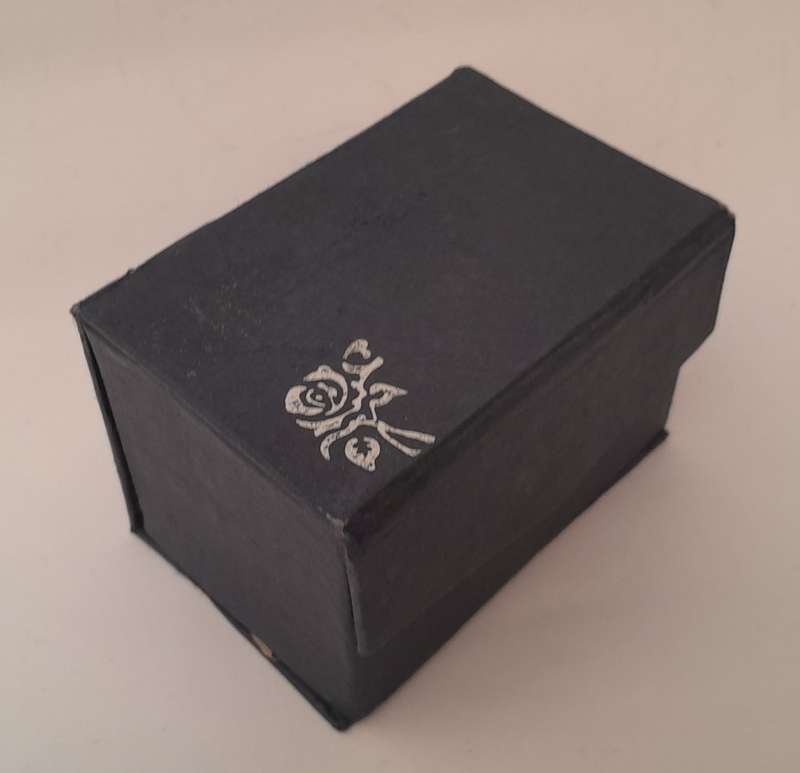 A Three-Dimensional Laser Etched Glass Crystal Paperweight In Original Case.