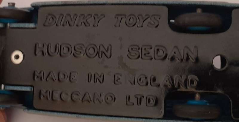 Vintage Dinky Toys `Hudson Commodore Sedan` By Meccano Ltd.