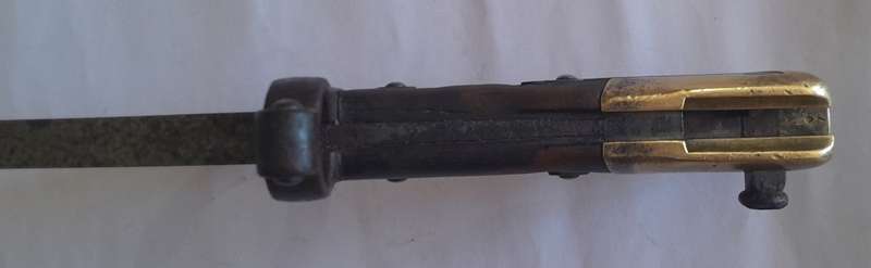 French Model 1874 Gras Sword Bayonet.  Dated 1884.  St. Etienne Armoury.