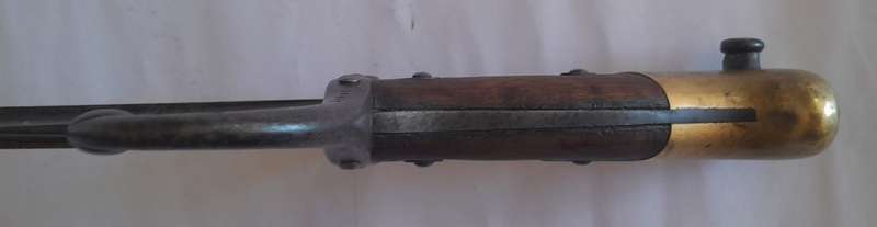French Model 1874 Gras Sword Bayonet.  Dated 1884.  St. Etienne Armoury.